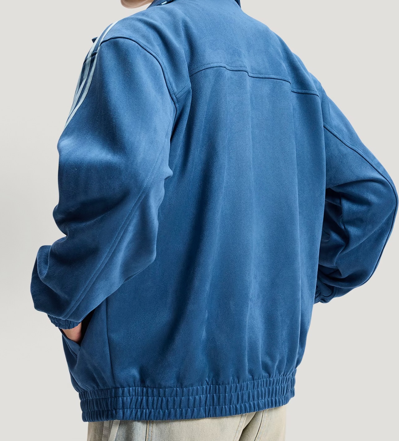 ADIDAS Originals CTT 3.1 Soft Jacket立領中國風Color：FW25藍色（