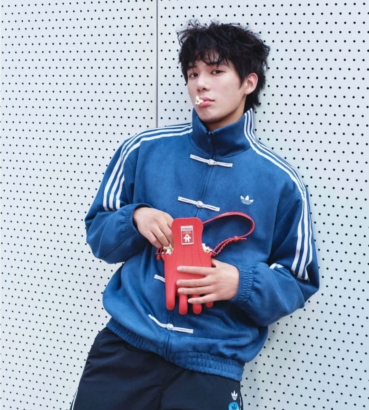 ADIDAS Originals CTT 3.1 Soft Jacket立領中國風Color：FW25藍色（