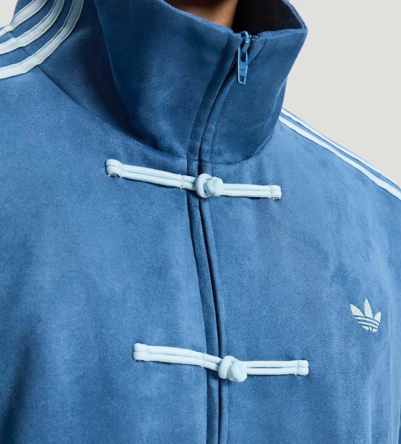 ADIDAS Originals CTT 3.1 Soft Jacket立領中國風Color：FW25藍色（