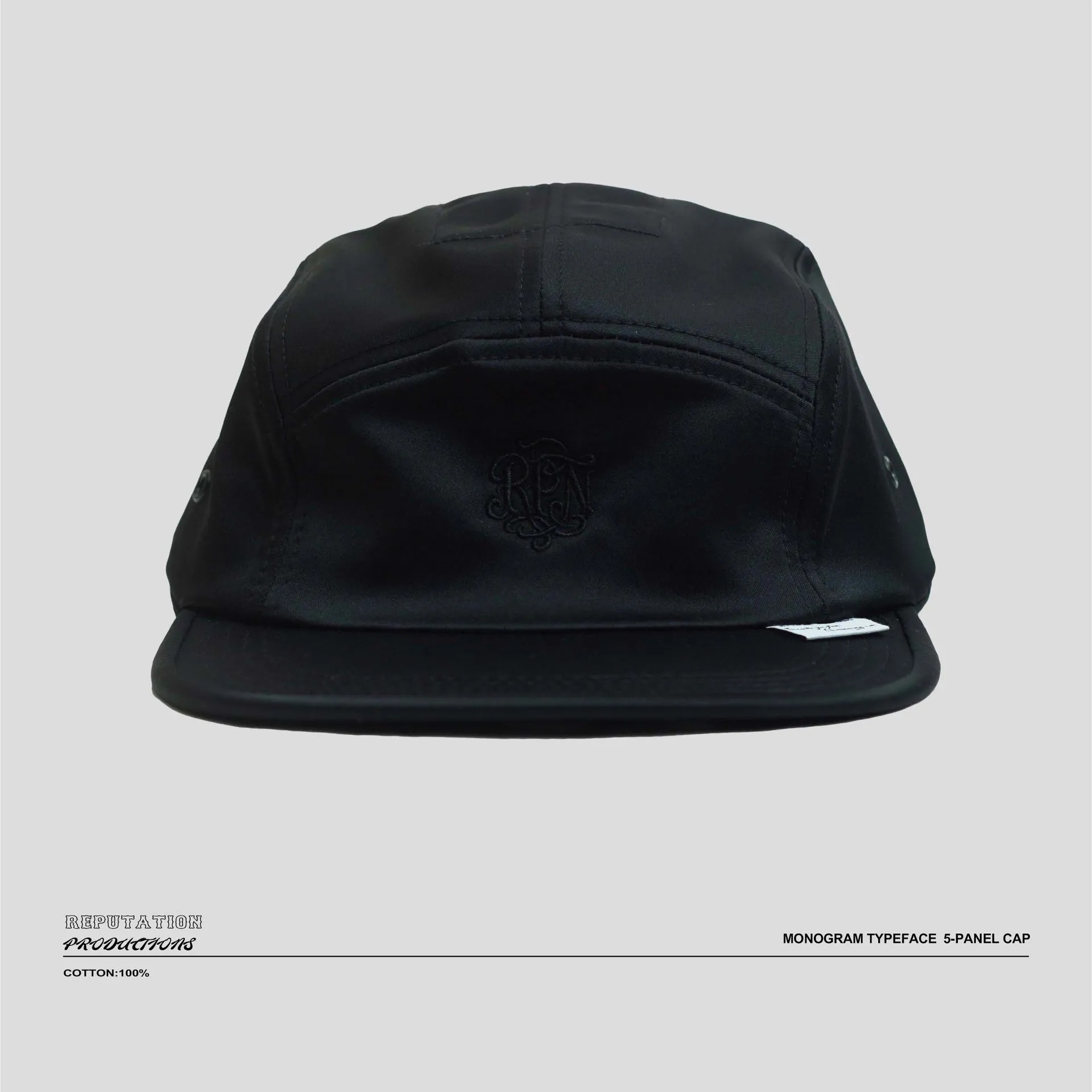REPUTATION 品牌標章5片帽