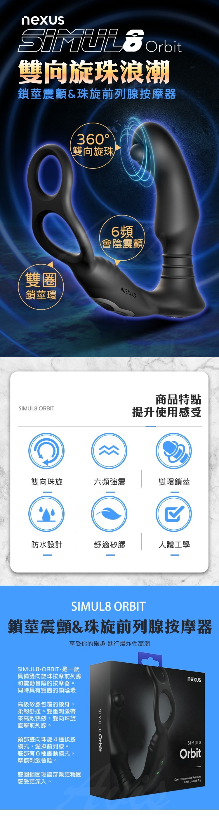 nexus 前列腺按摩 前列腺刺激