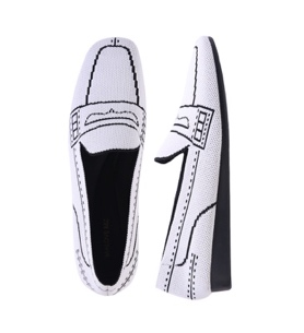 SHO-CCF1227-008 SQUARE | MORANDI 方頭2.0平底莫蘭迪系列 白色 (Q36-41)