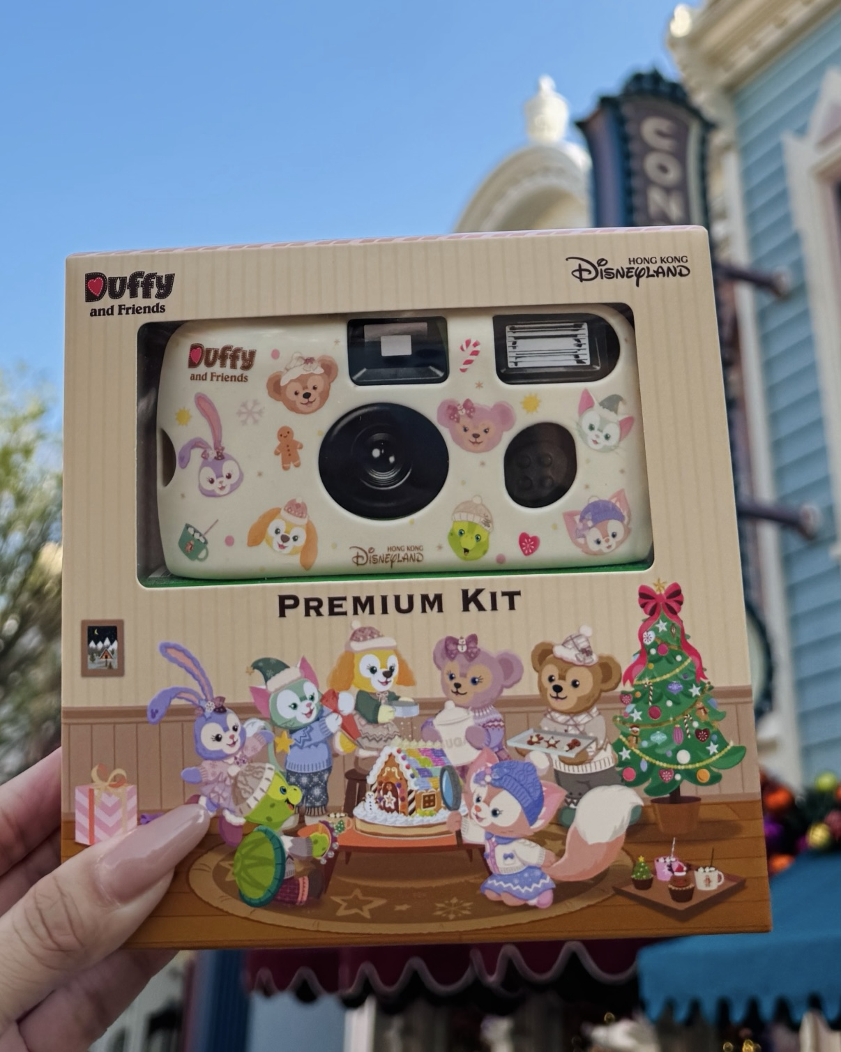 <正版授權>迪士尼限定 富士FUJI X 達菲家族 復古 底片相機