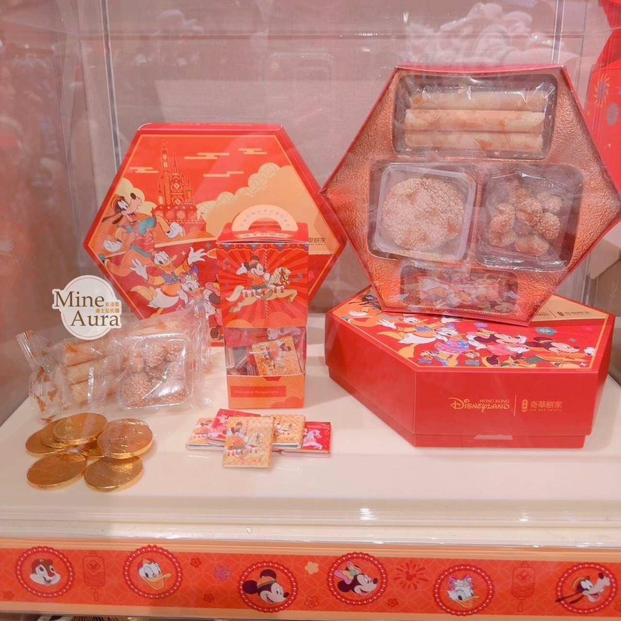2026 新春限定 米奇 Mickey 與好友們 金幣造型 巧克力 -香港迪士尼樂園