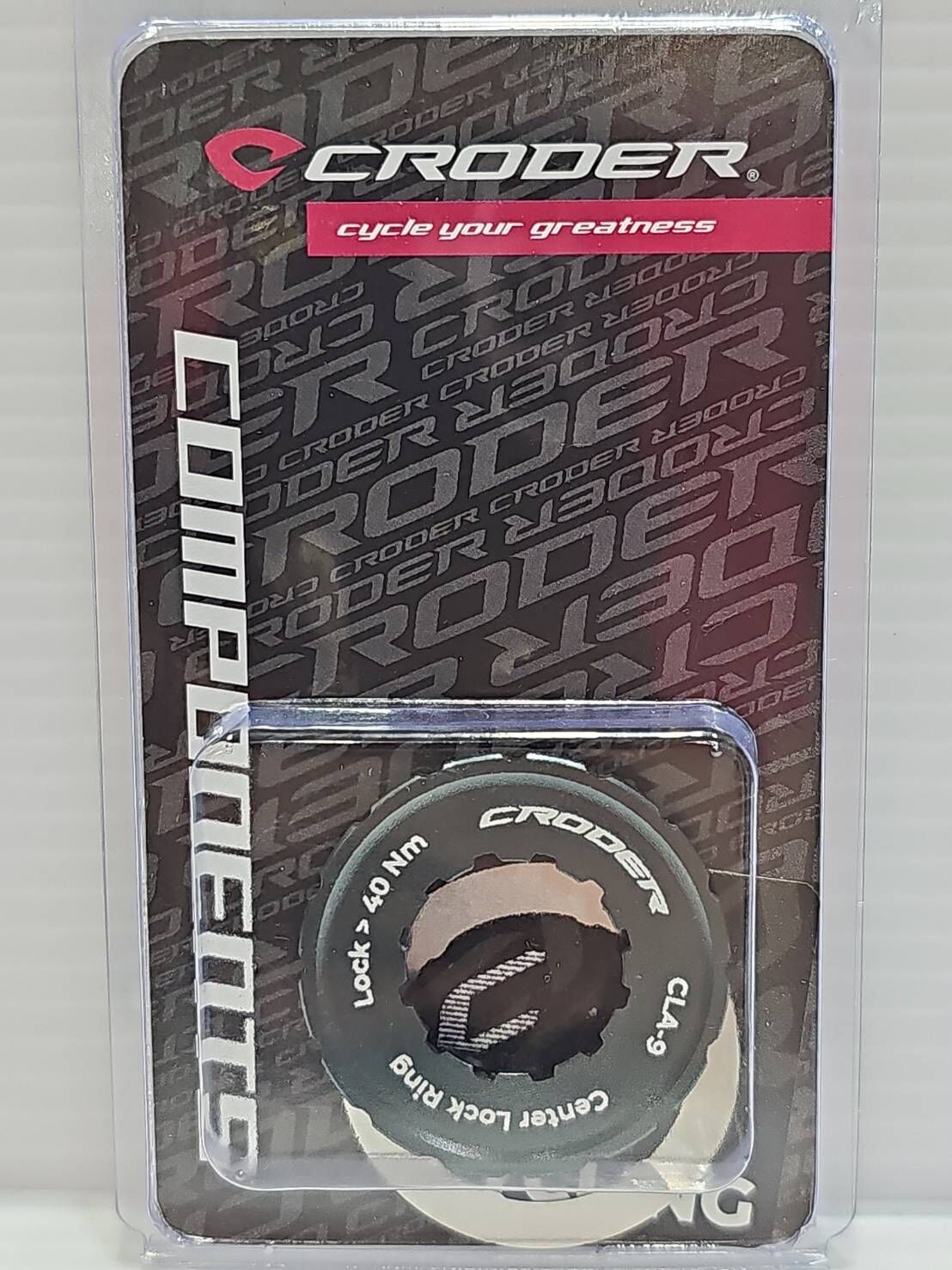 CRODER CLA-9 彩色碟盤蓋 (鈦色) 灰色 中心鎖入式碟盤蓋 雙向內牙外牙蓋 中心鎖環 中鎖蓋 中心鎖環 內牙 外牙 都可以用