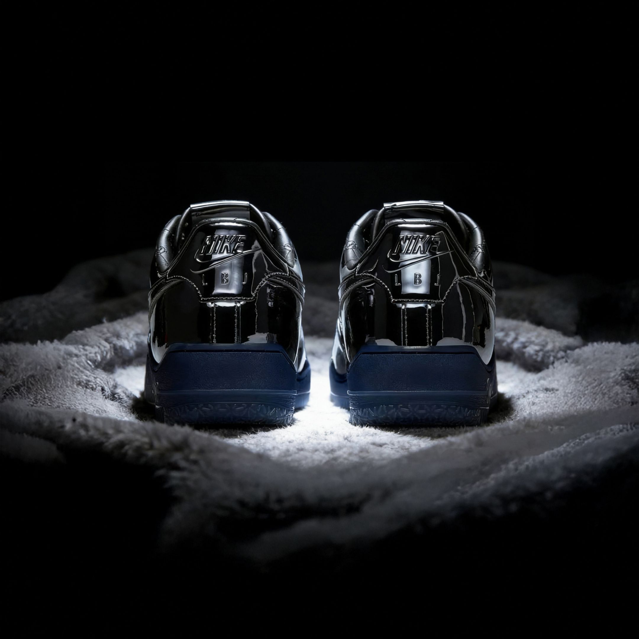 NICEDAY 代購 LeBron James x Air Force 1 聯名 小皇帝 詹姆斯 黑 黑魂 黑紫 冰底 IO6129-001