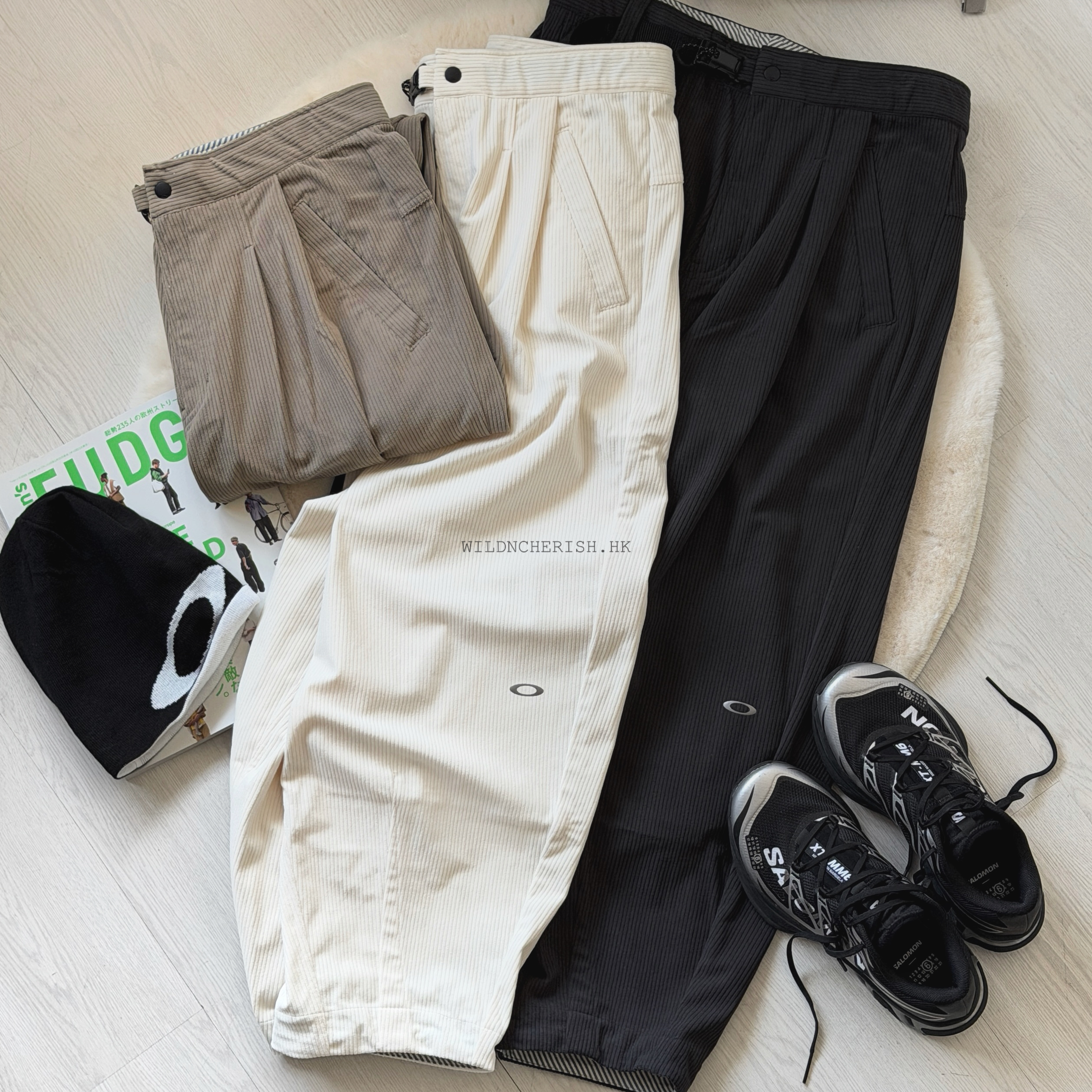 現貨 | Oakley Fgl Axis Fl Pants 1.7 日本限定 錐形褲 燈芯絨