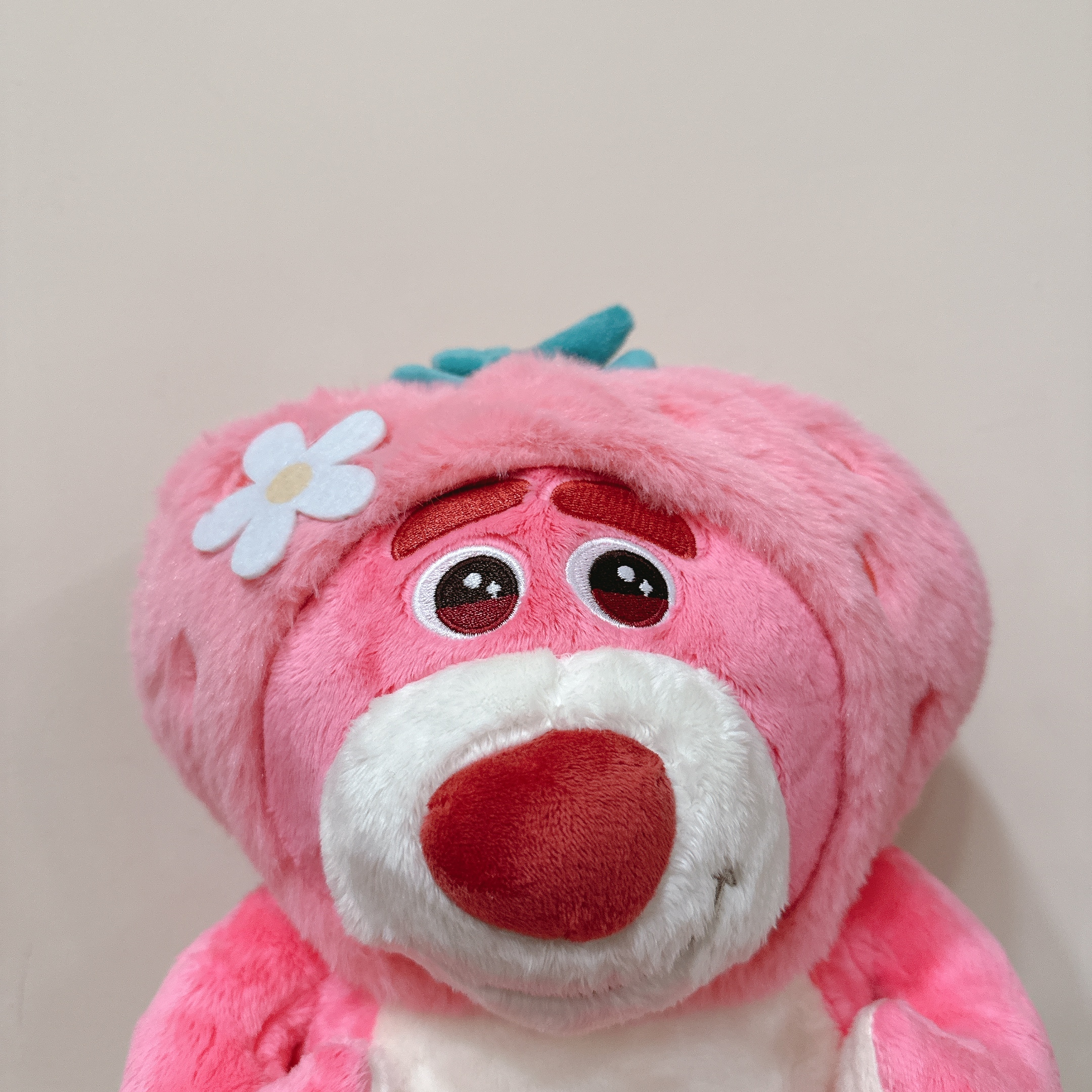 《12181》草莓造型大熊抱哥/12吋