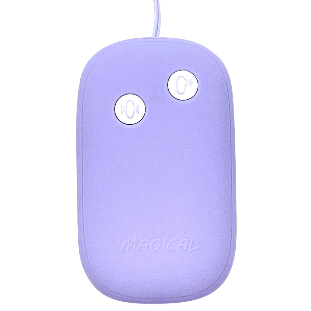 Peach Toys - Magical Storage Rotor 可愛有線震蛋(震動+吸啜) 紫色