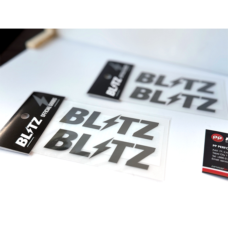 BLITZ LOGO 貼紙 100mm