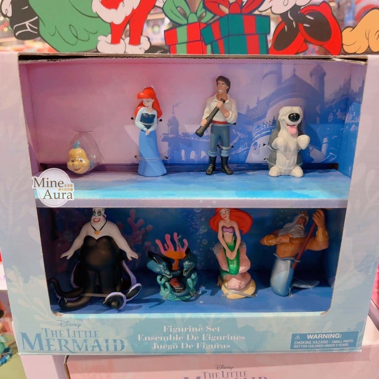 小美人魚 The Little Mermaid 角色大集合 公仔組 擺飾品 -香港迪士尼樂園
