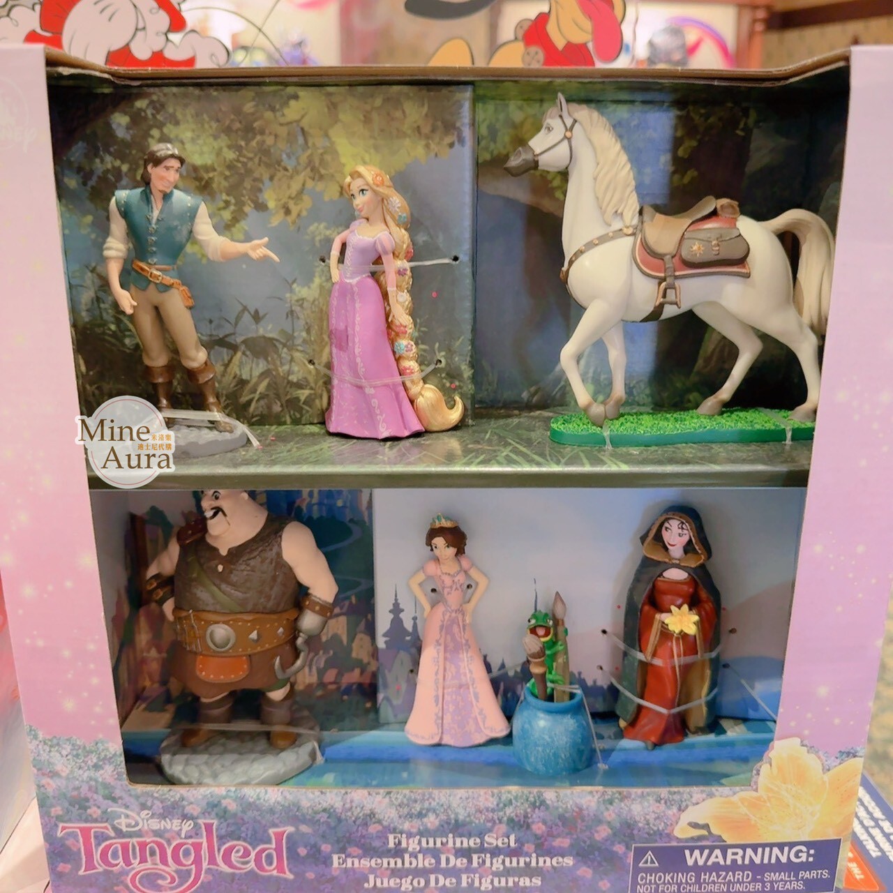 長髮公主 樂佩 Rapunzel 角色大集合 公仔組 擺飾品 魔髮奇緣 Tangled -香港迪士尼樂園
