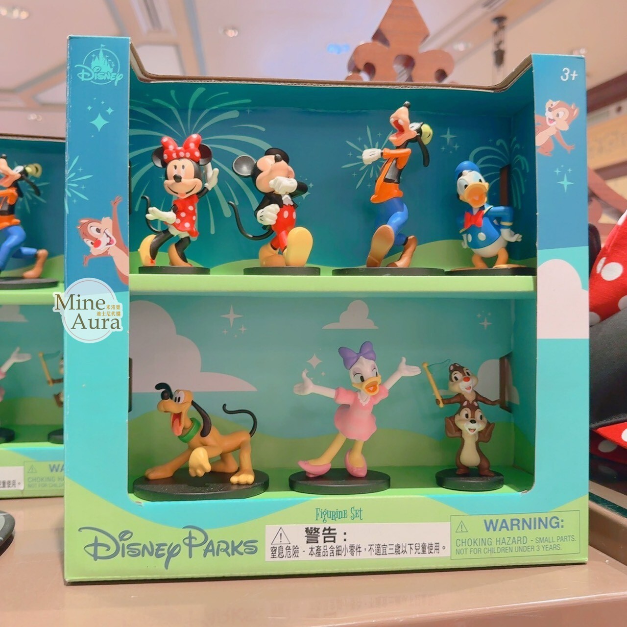 米奇 Mickey 與好友們 角色大集合 公仔組 擺飾品 -香港迪士尼樂園