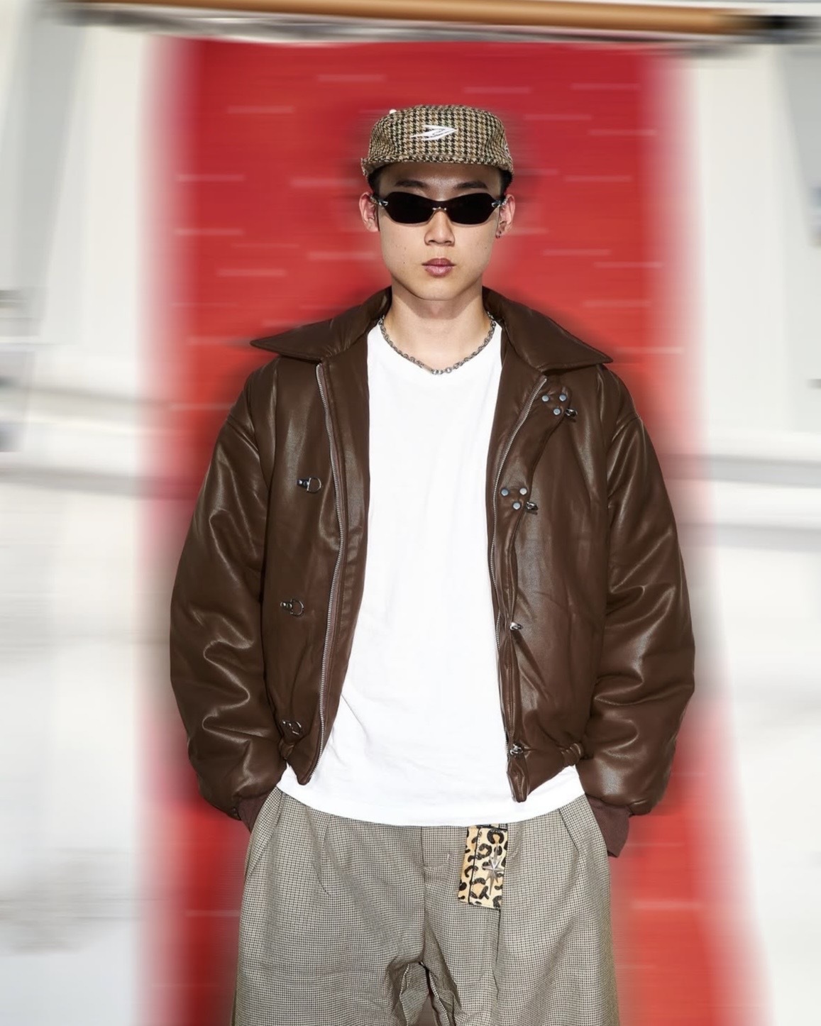 WBI 25SS Pillbox Cap 藥盒帽 帽子 千鳥格