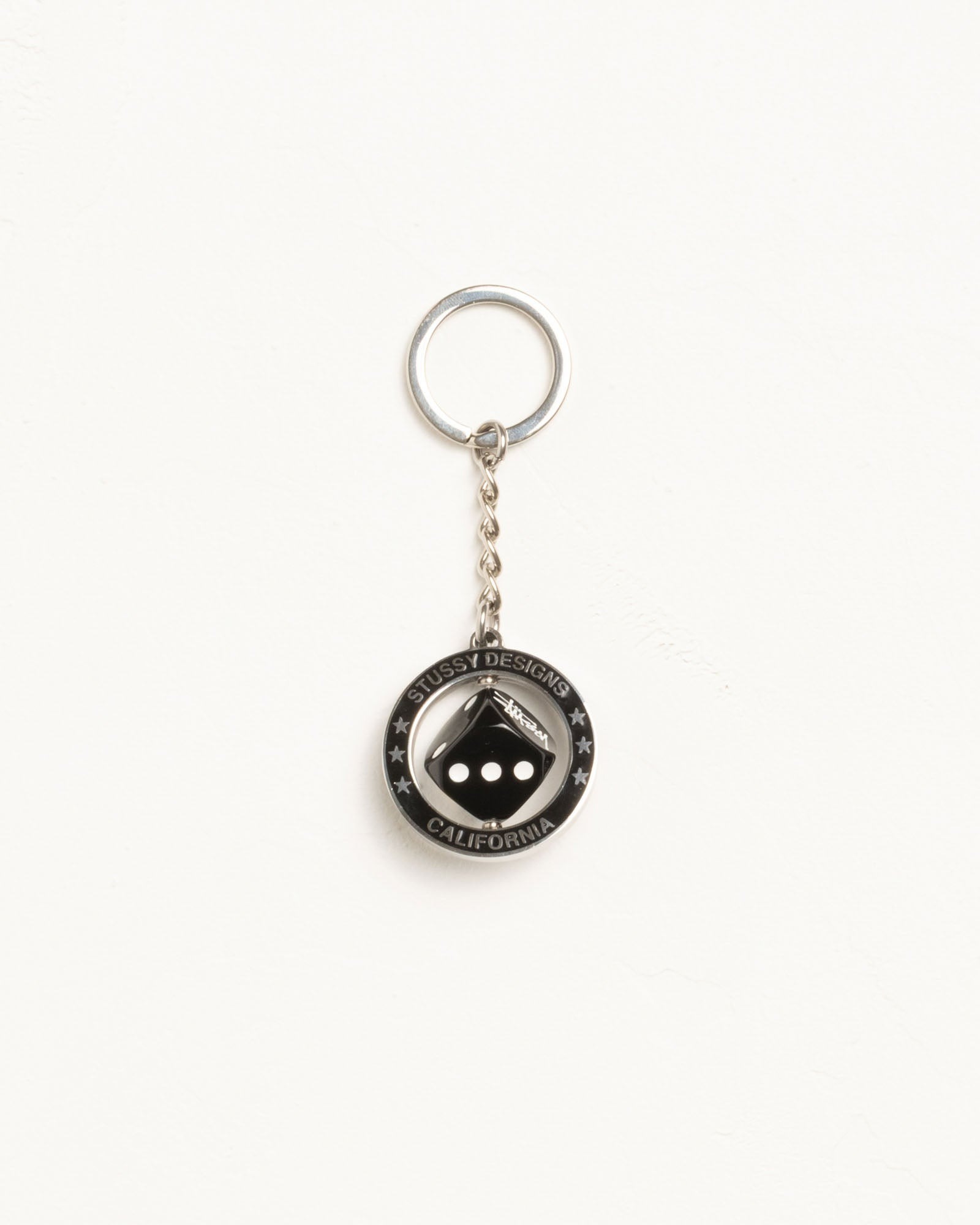 2025AW STUSSY SPINNING DICE KEYCHAIN 旋轉 骰子 鑰匙圈 吊飾 現貨 138980