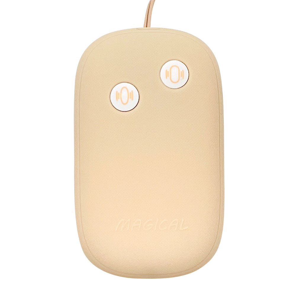 Peach Toys - Magical Storage Rotor 可愛有線震蛋 (雙震蛋) 黃色