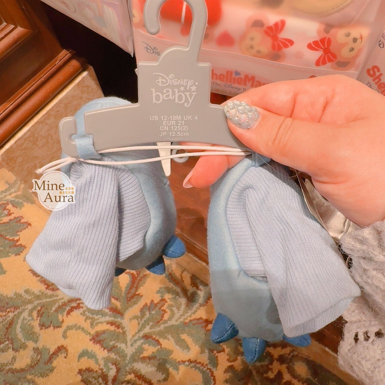 史迪奇 Stitch 腳丫 造型 嬰兒 學步鞋 鞋子 星際寶貝 Lilo & Stitch -香港迪士尼樂園