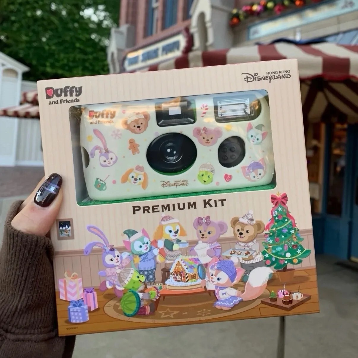 【預購】DISNEY 迪士尼限定 x 富士Fuji聯名 達菲家族 底片相機+相機套