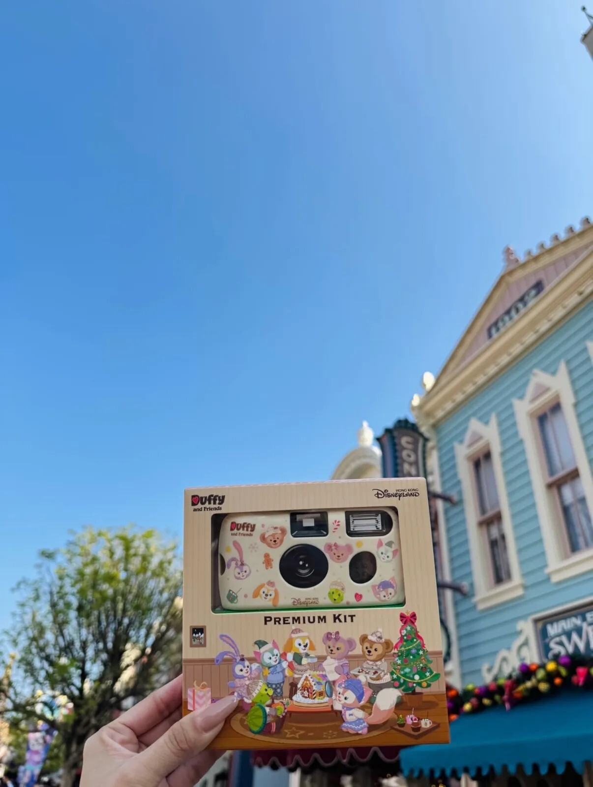 【預購】DISNEY 迪士尼限定 x 富士Fuji聯名 達菲家族 底片相機+相機套