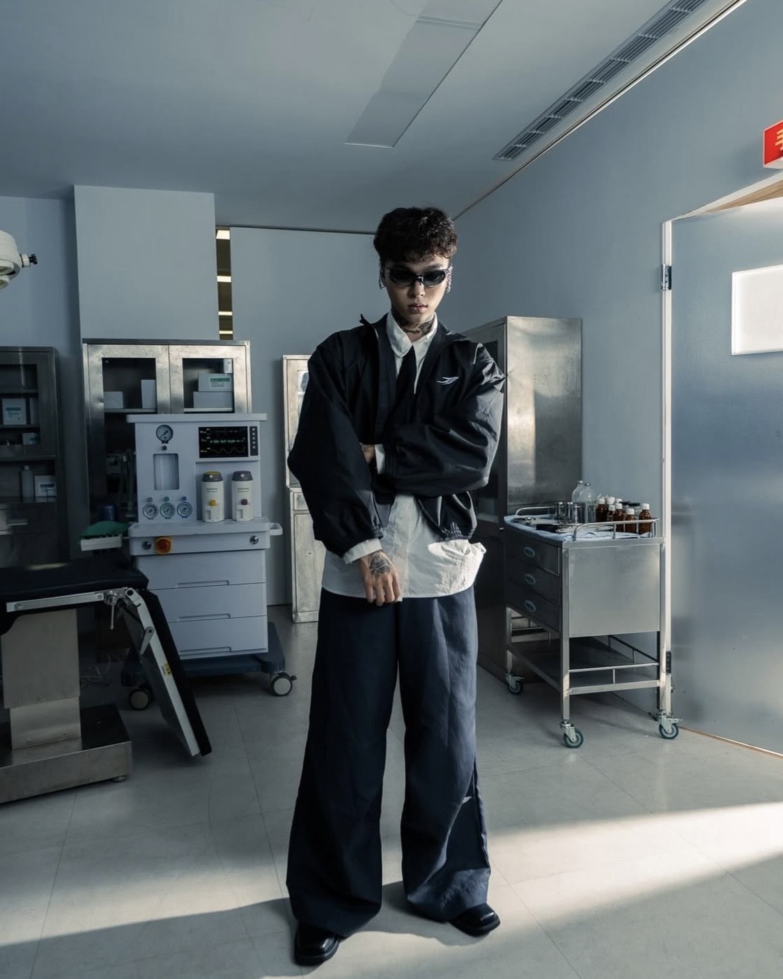 WBI Caption SWAT Jacket 立領 夾克 外套 黑色