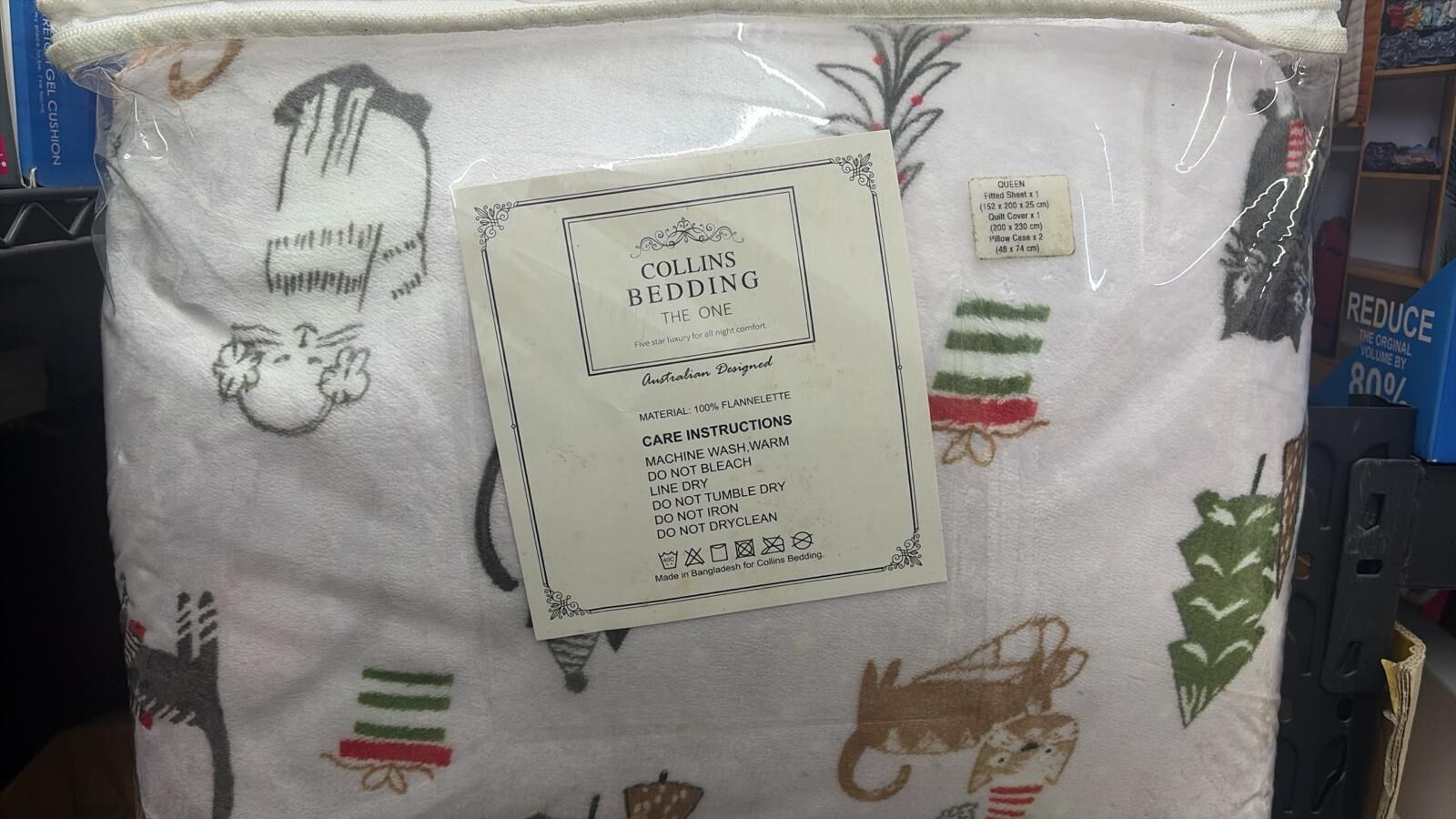 現貨 Collins Bedding法蘭絨套裝(Queen Size )