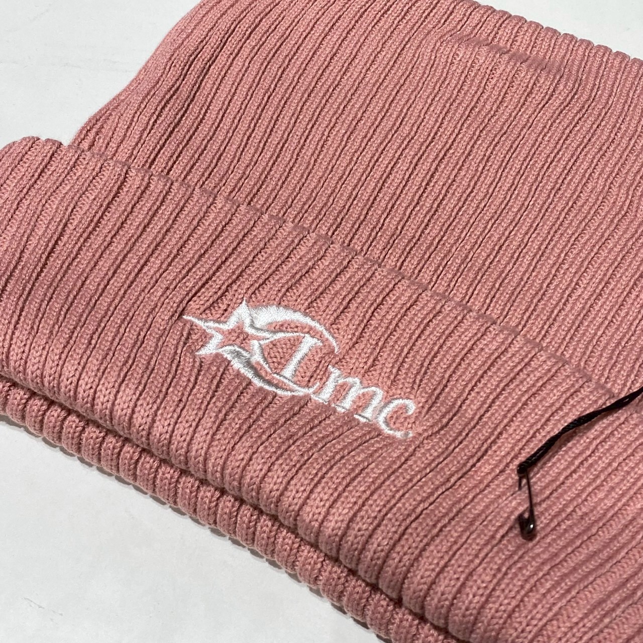 韓國 LMC Square Beanie 星星 Logo 刺繡 毛帽 貓耳帽