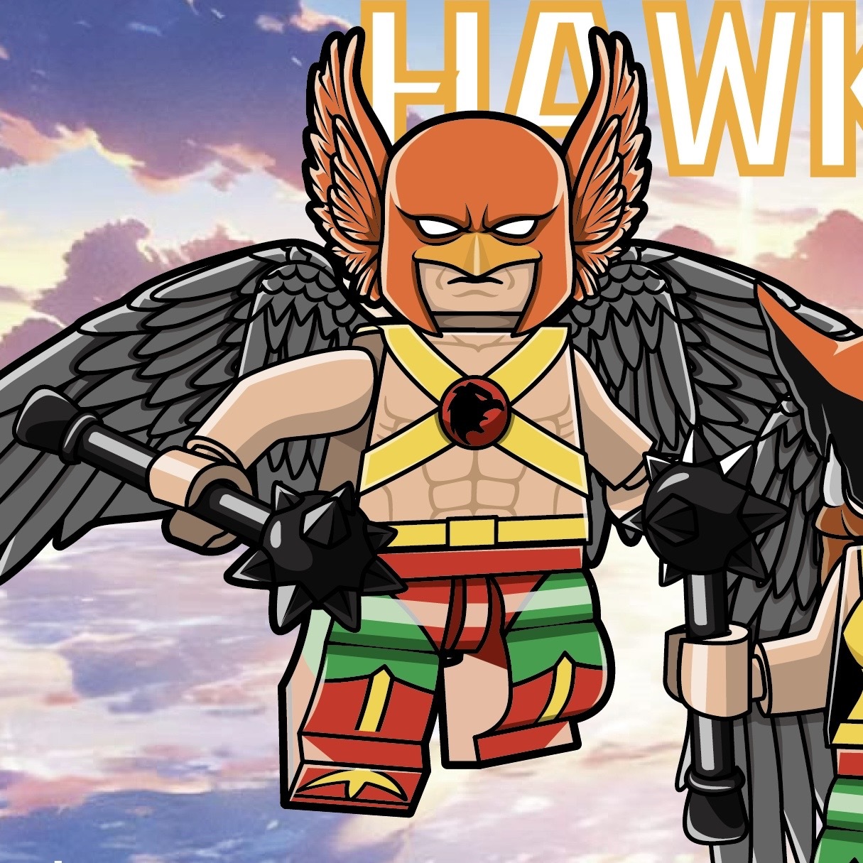 [MrJ][Preorder] Hawkman & Hawkgril [PADprinted]