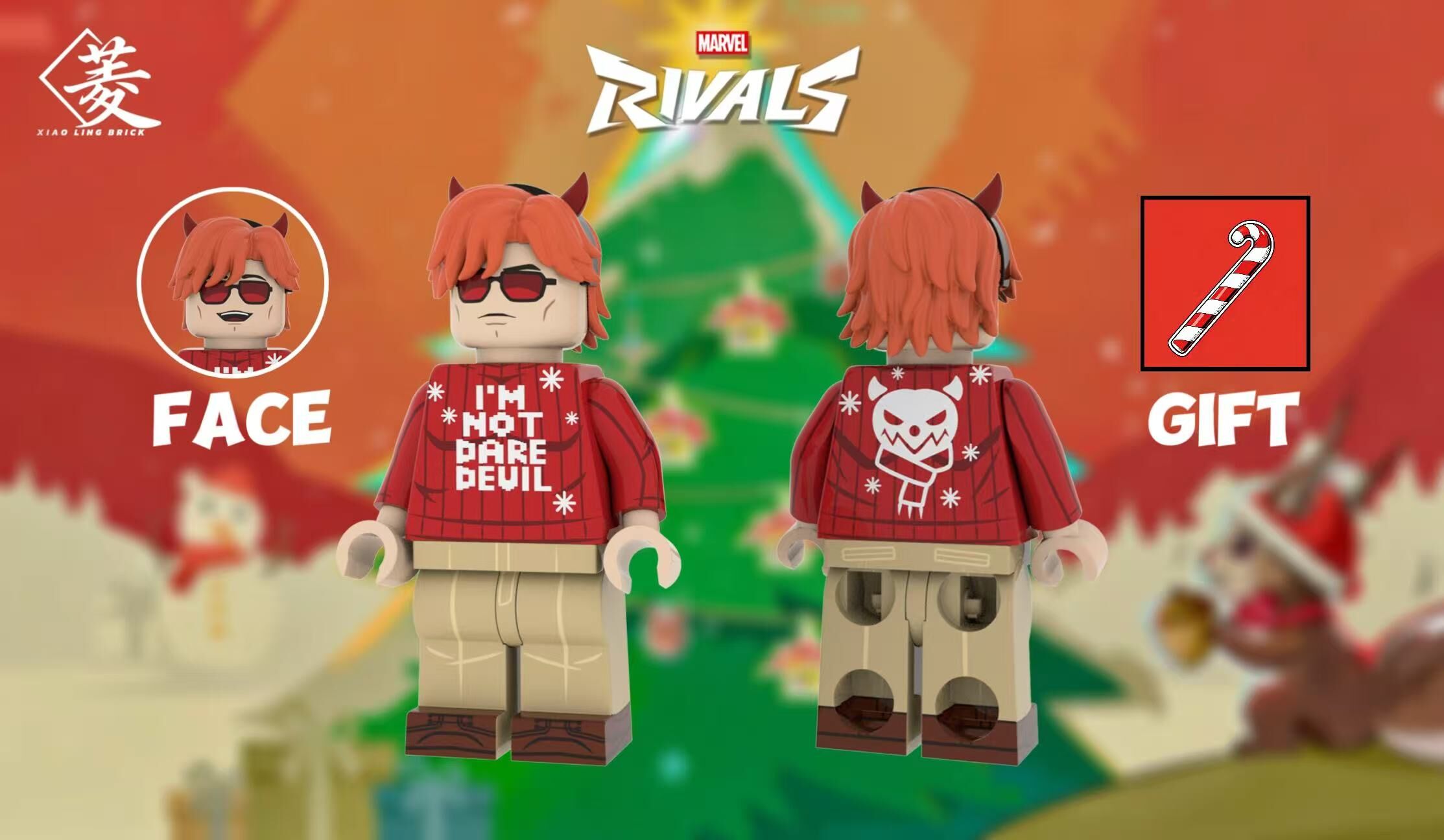 【預訂】【XiaoLingBrick】並非夜魔俠