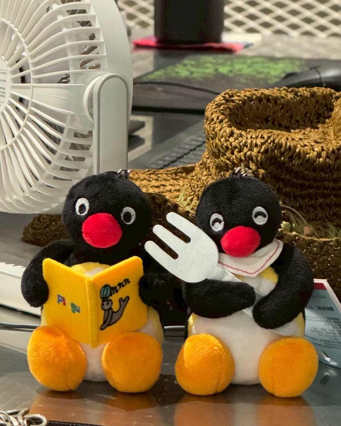 <正版授權>PINGU 企鵝家族 居家系列 毛絨 吊飾 掛件