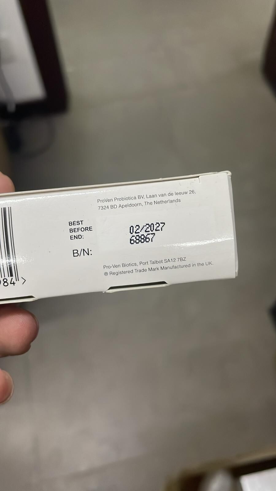 現貨 英國 Proven 樸若芬兒童益生菌咀嚼片維生素（黑加侖味）30粒