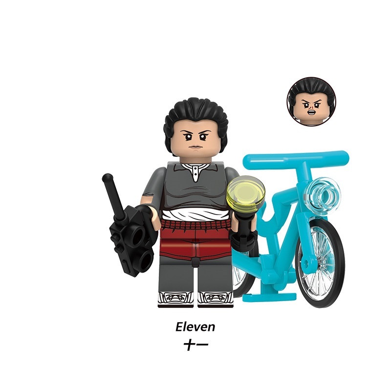 Stranger Things Eleven Custom Minifigures fit Lego G0186 GH0672