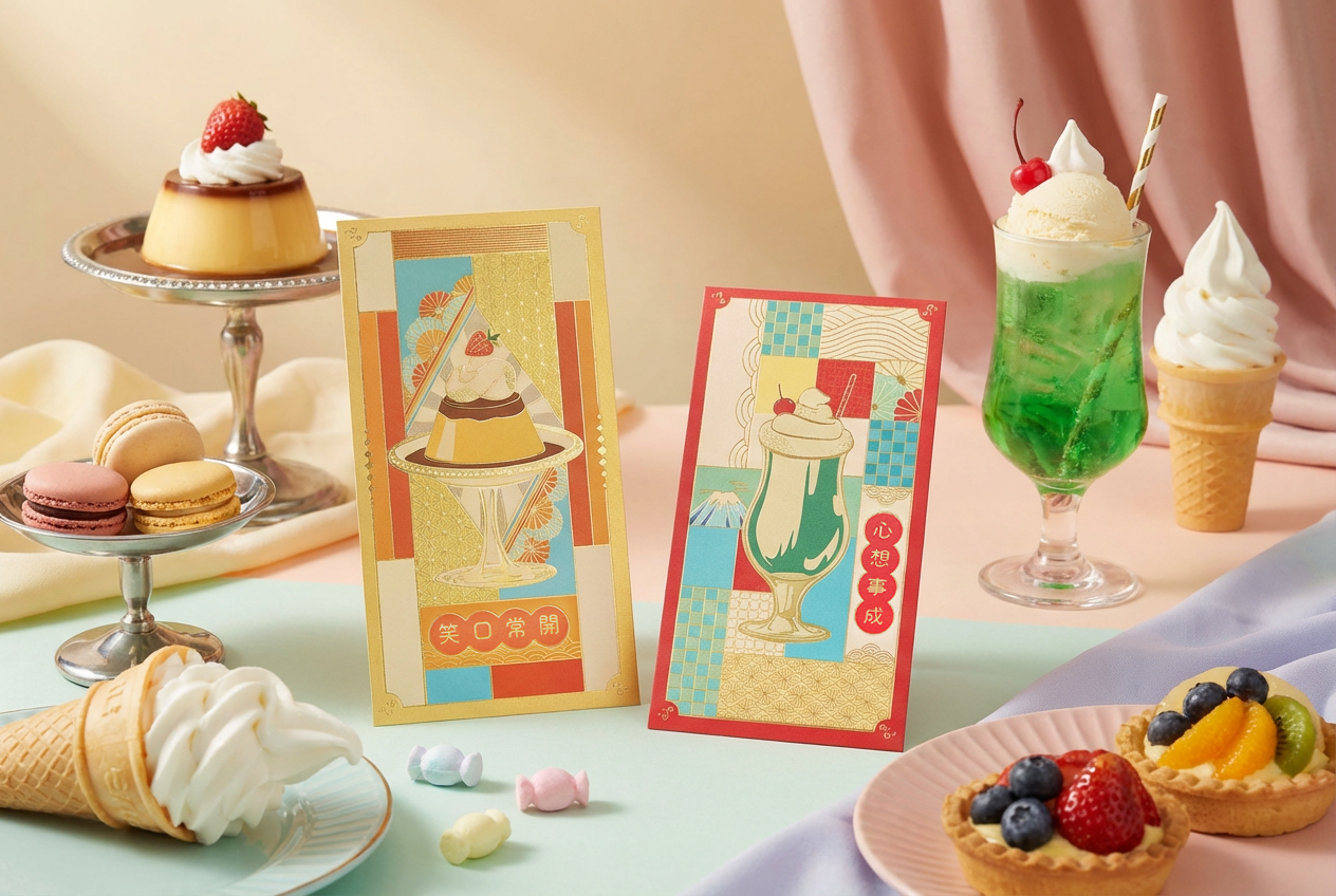 甜入心扉丨利是廊 香港利是封