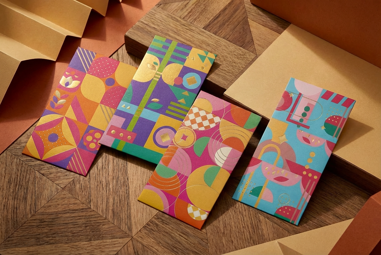 好運年年丨利是廊 香港利是封