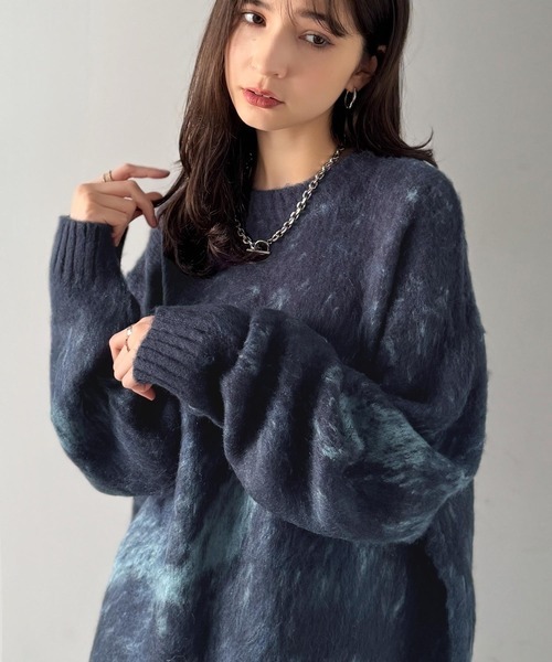 日本🇯🇵連線 Classical Elf X Classical Origin 馬海毛絨絨暈染針織毛衣 針織衫 男女可穿 套頭衫 復古 毛衣 長袖 4色(任買兩件711免運)/預購