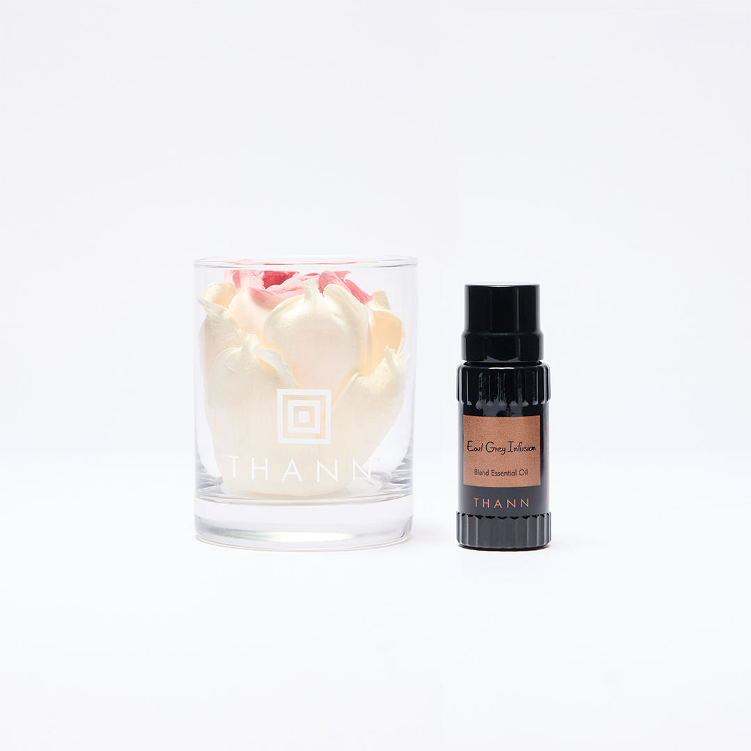 伯爵茶複方精油10ml+索拉花擴香杯