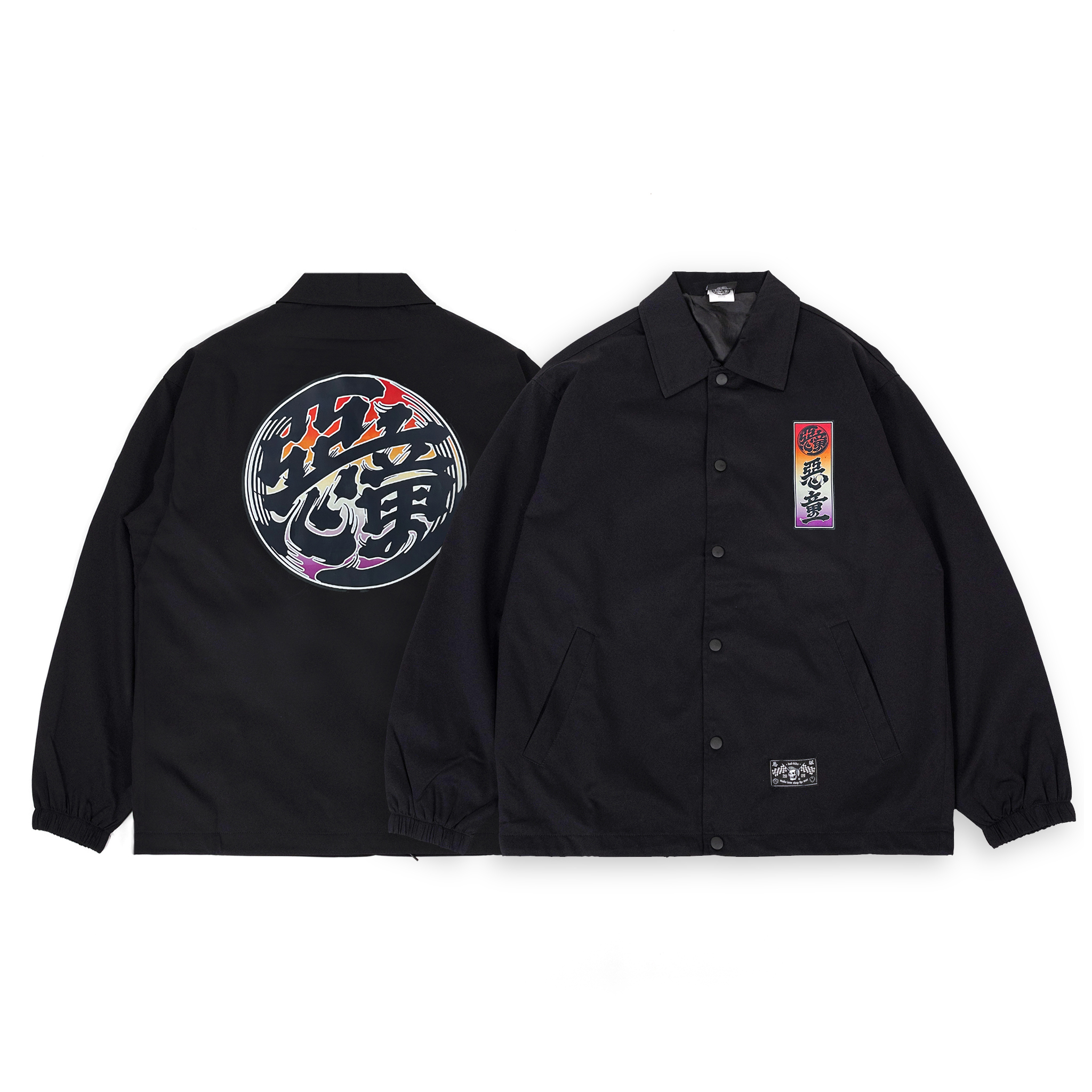 BAD KIDS 惡童 25A/W Edo Moji Coach Jacket(江戶文字教練外套)