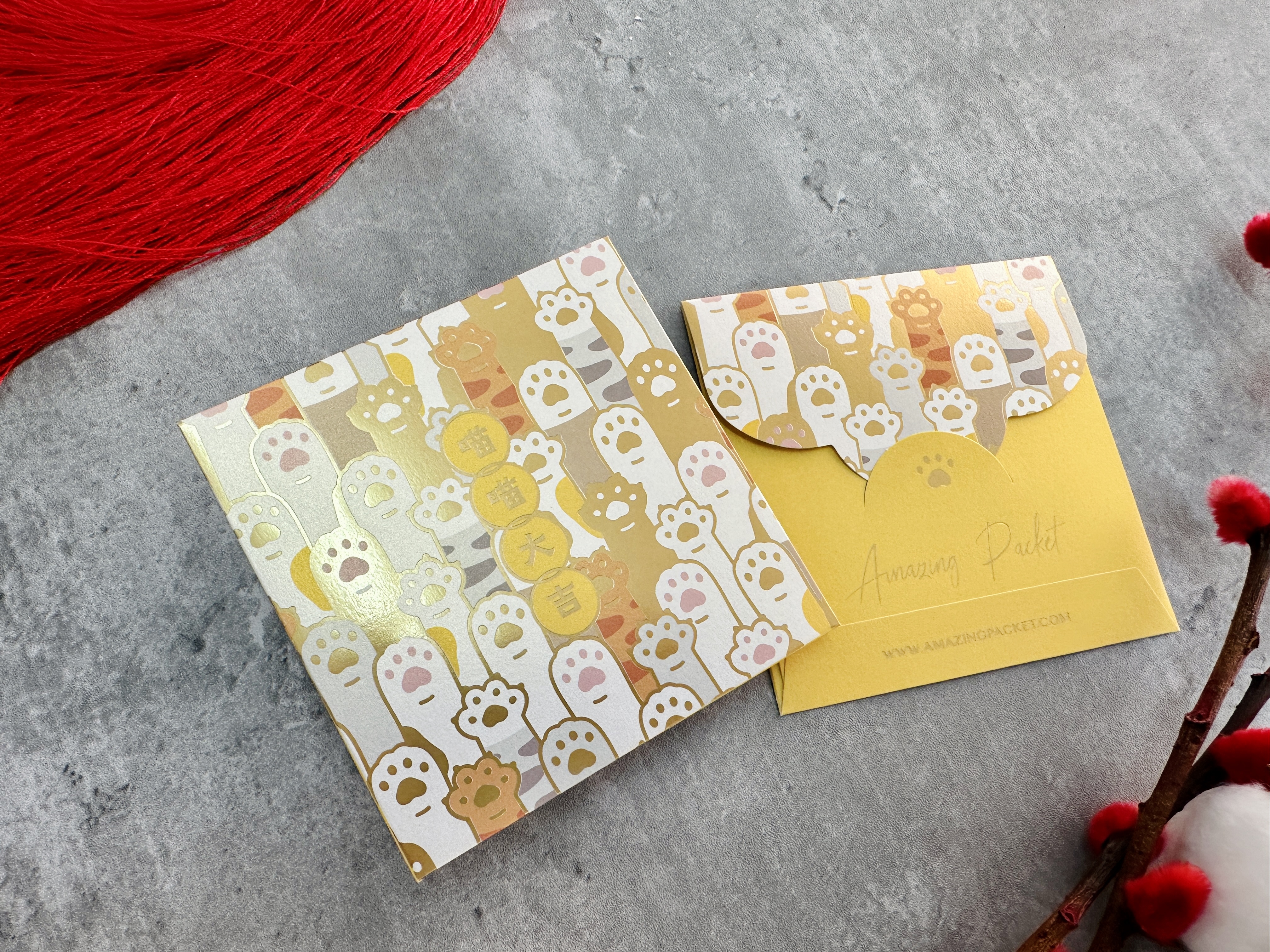 喵喵大吉丨利是廊 香港利是封