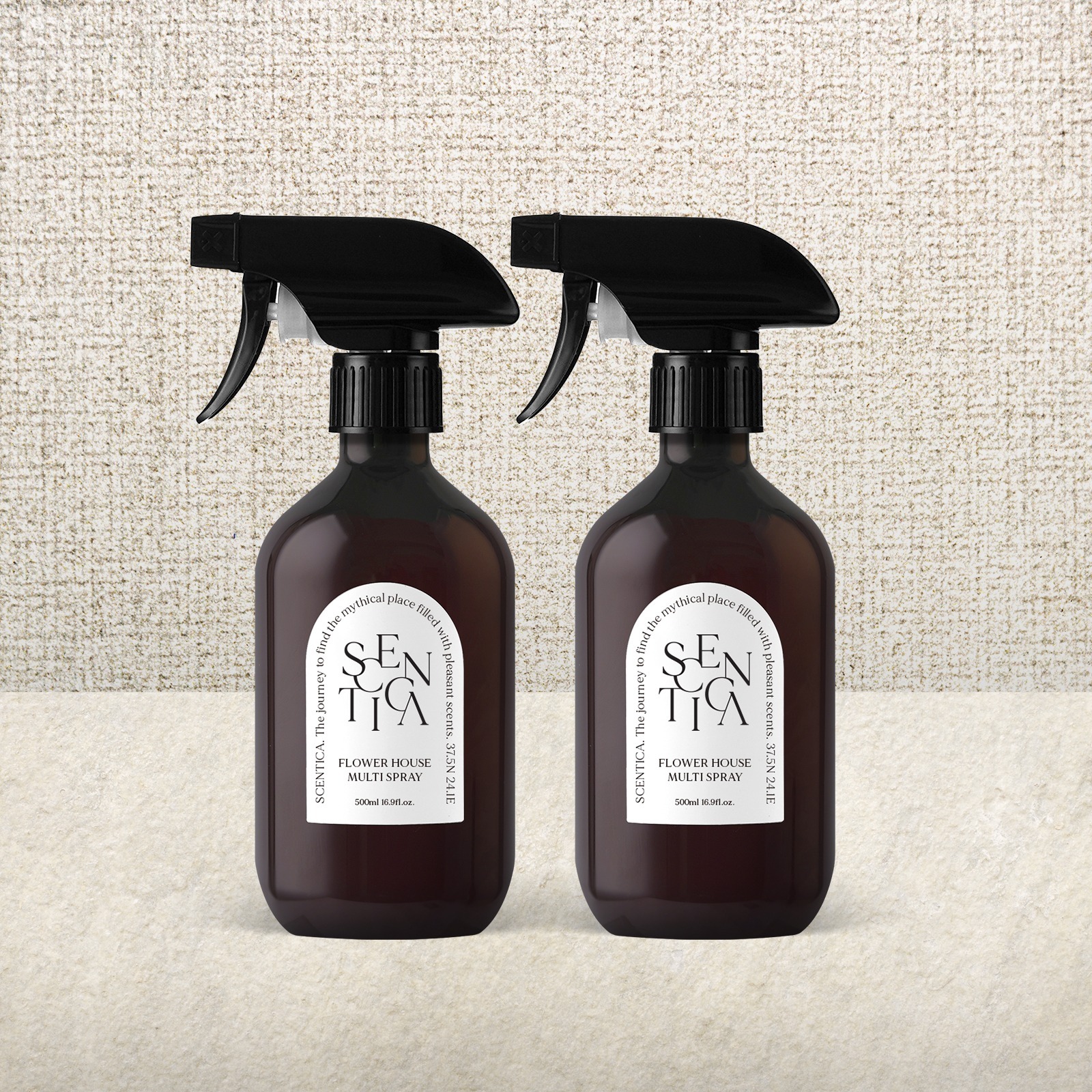 SCENTICA Room & Fabric Multi Spray 500ml [Official Double Planning Set]