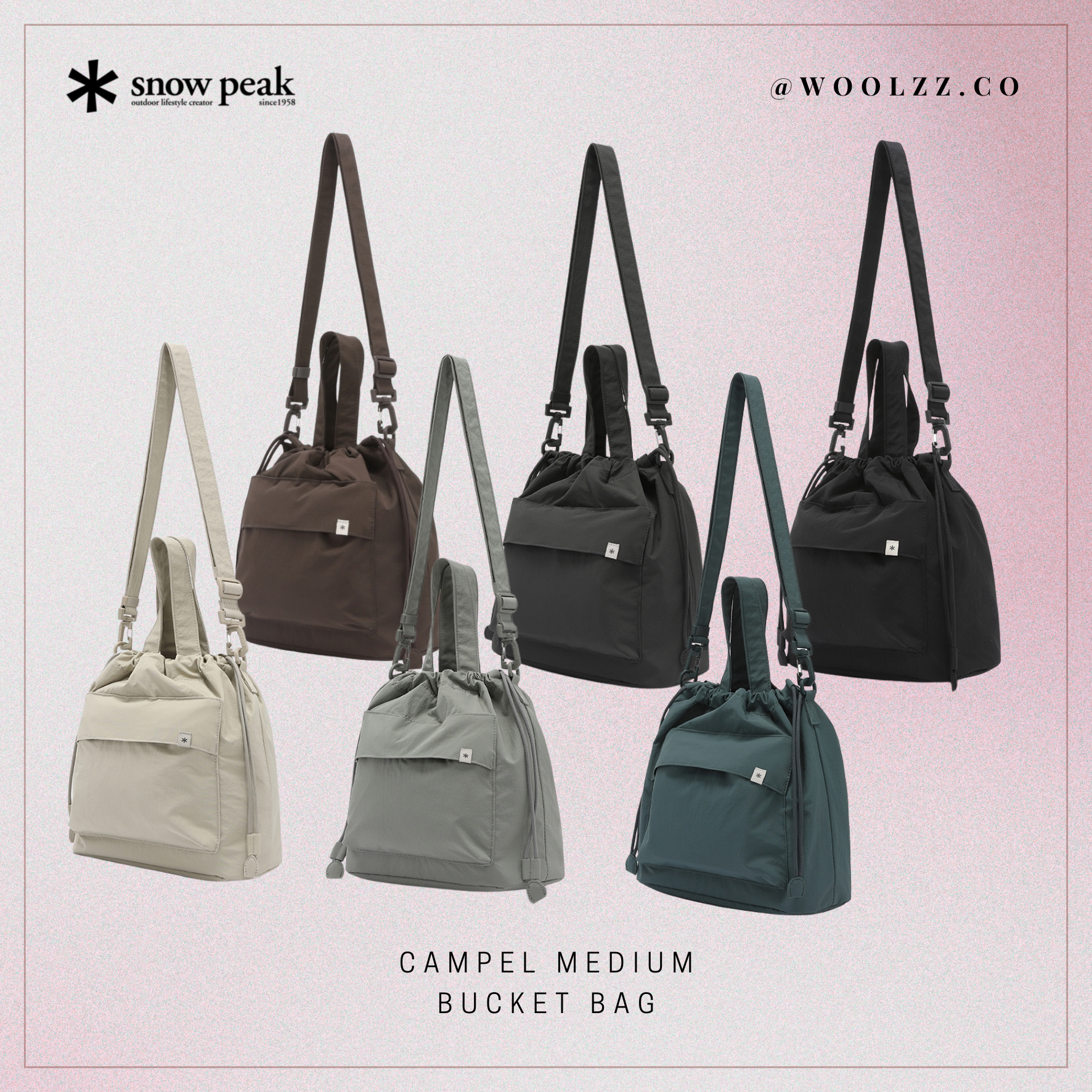 Snow Peak Campel 中型水桶包 S25ZWC-BB12