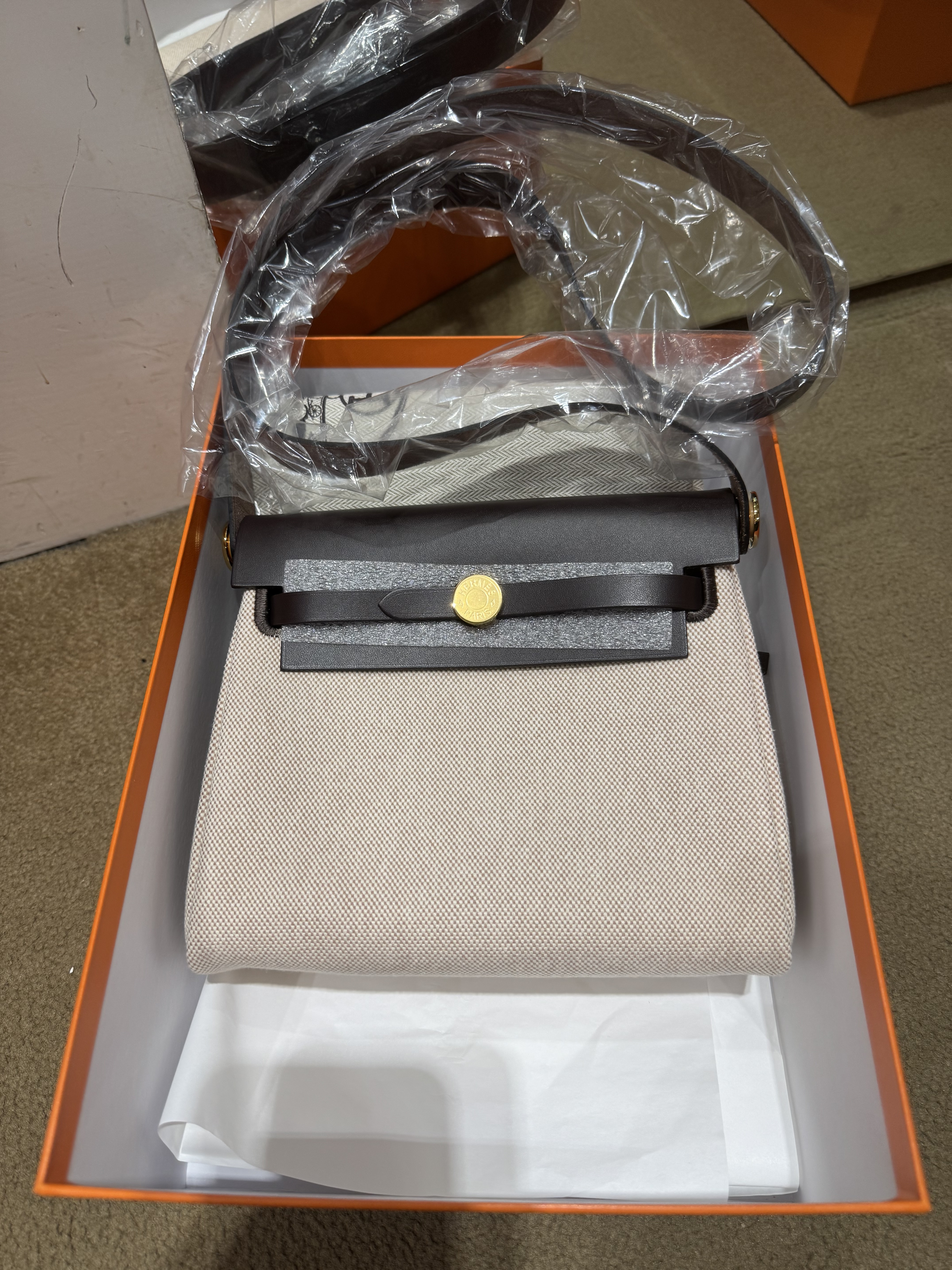 Herbag mini 46 ebene/ecru cc canvas k