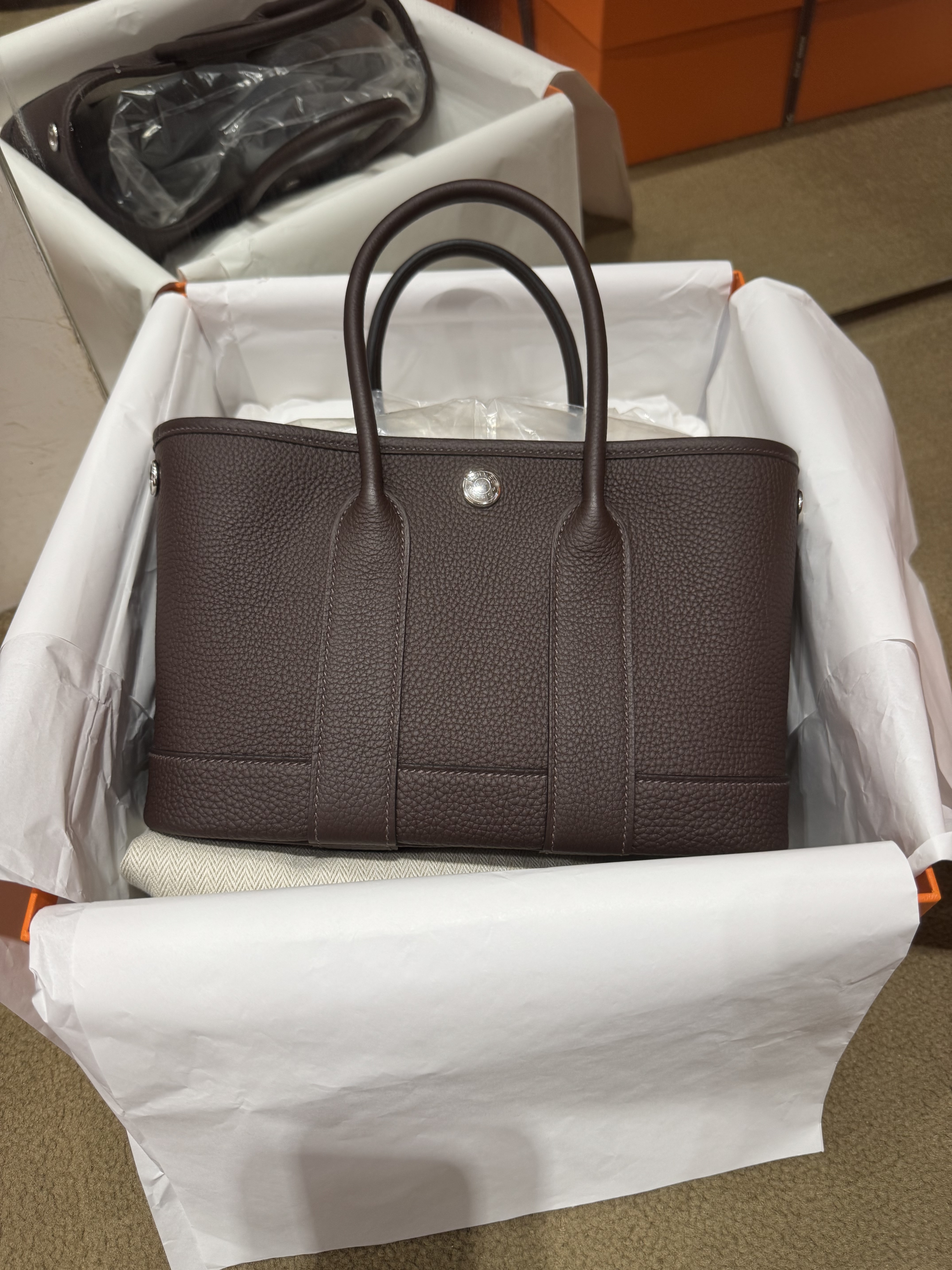 Garden party neo 23 47 chocolate leather K