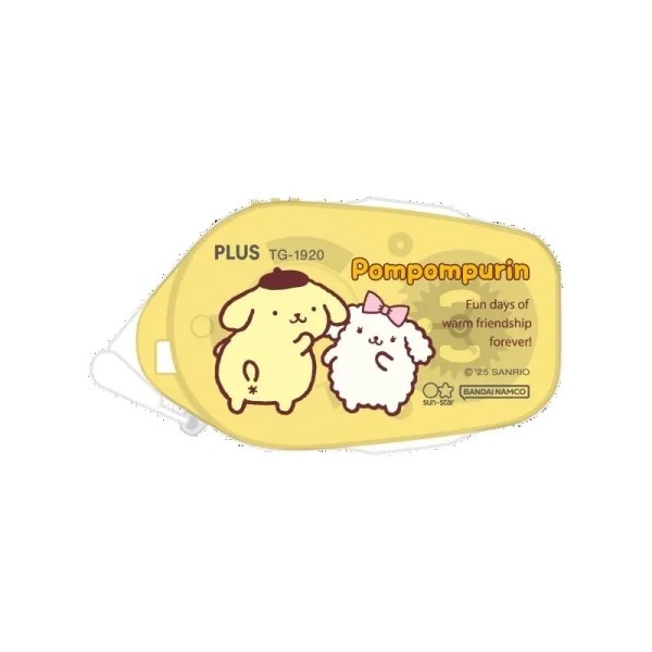 三麗鷗限定 不沾手豆豆貼 立可貼｜PLUS