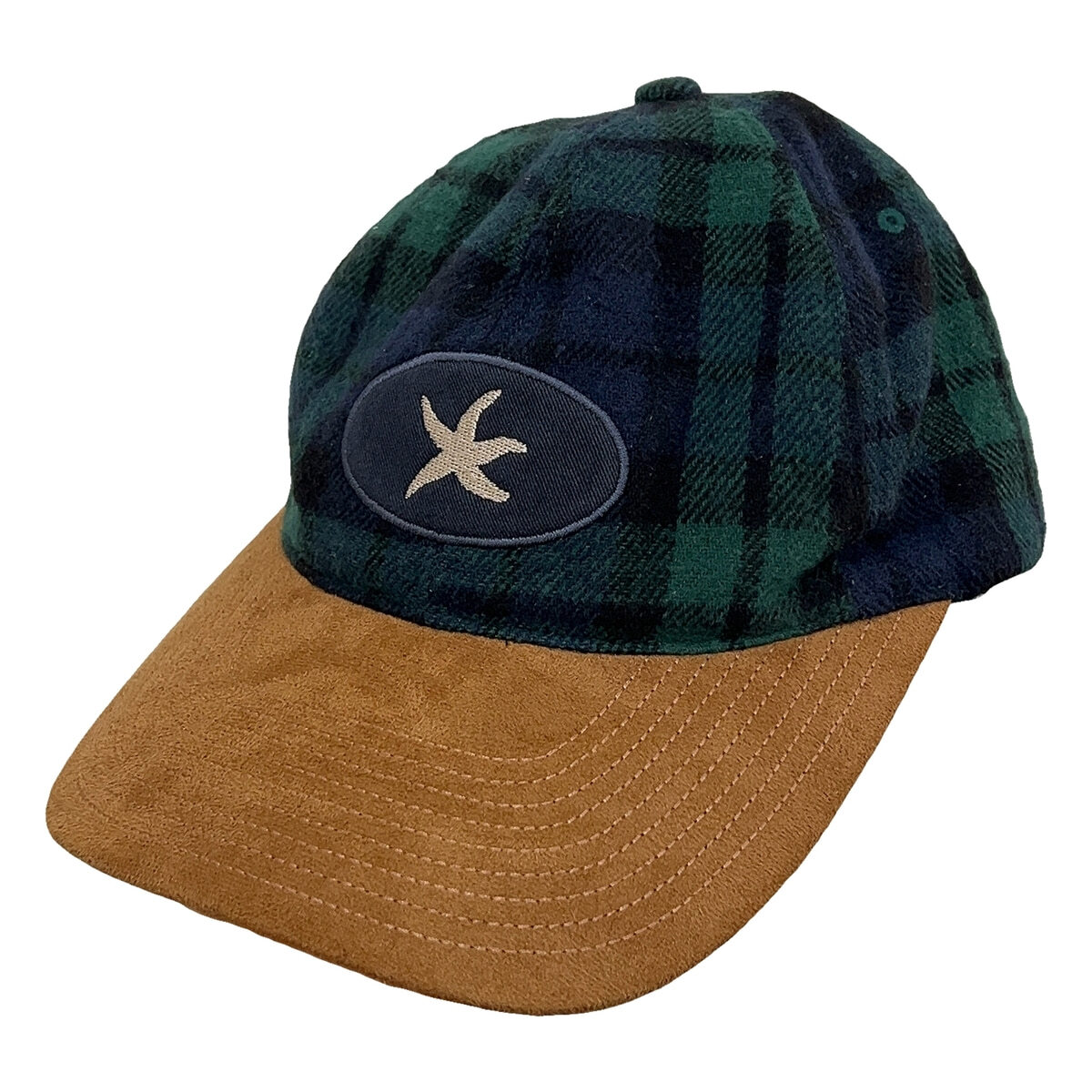 TCM check logo cap