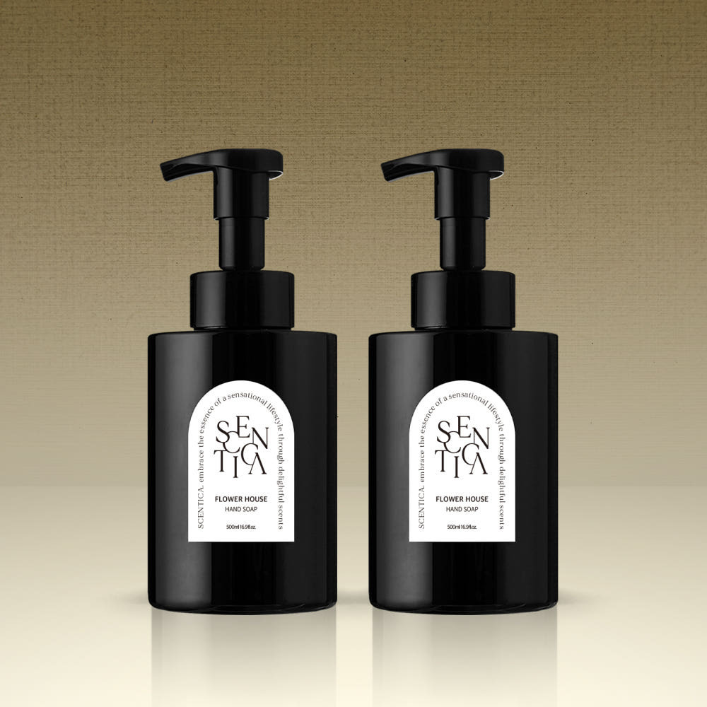 SCENTICA Hand Soap 500ml [Official Double Planning Set]