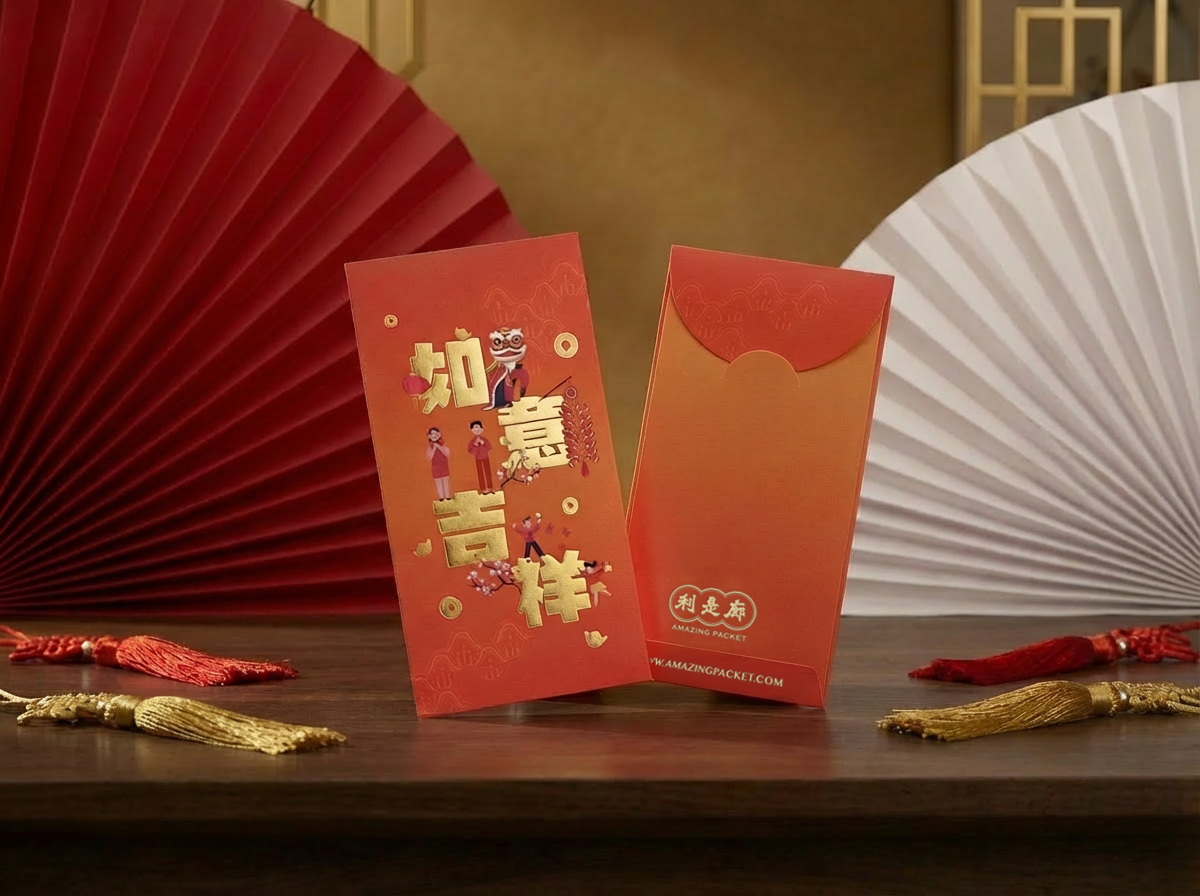 如意吉祥丨利是廊 香港利是封