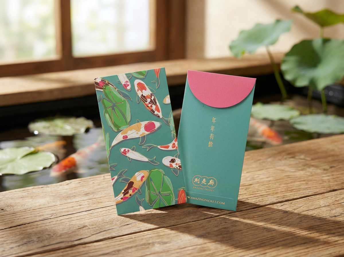 年年有餘丨利是廊 香港利是封