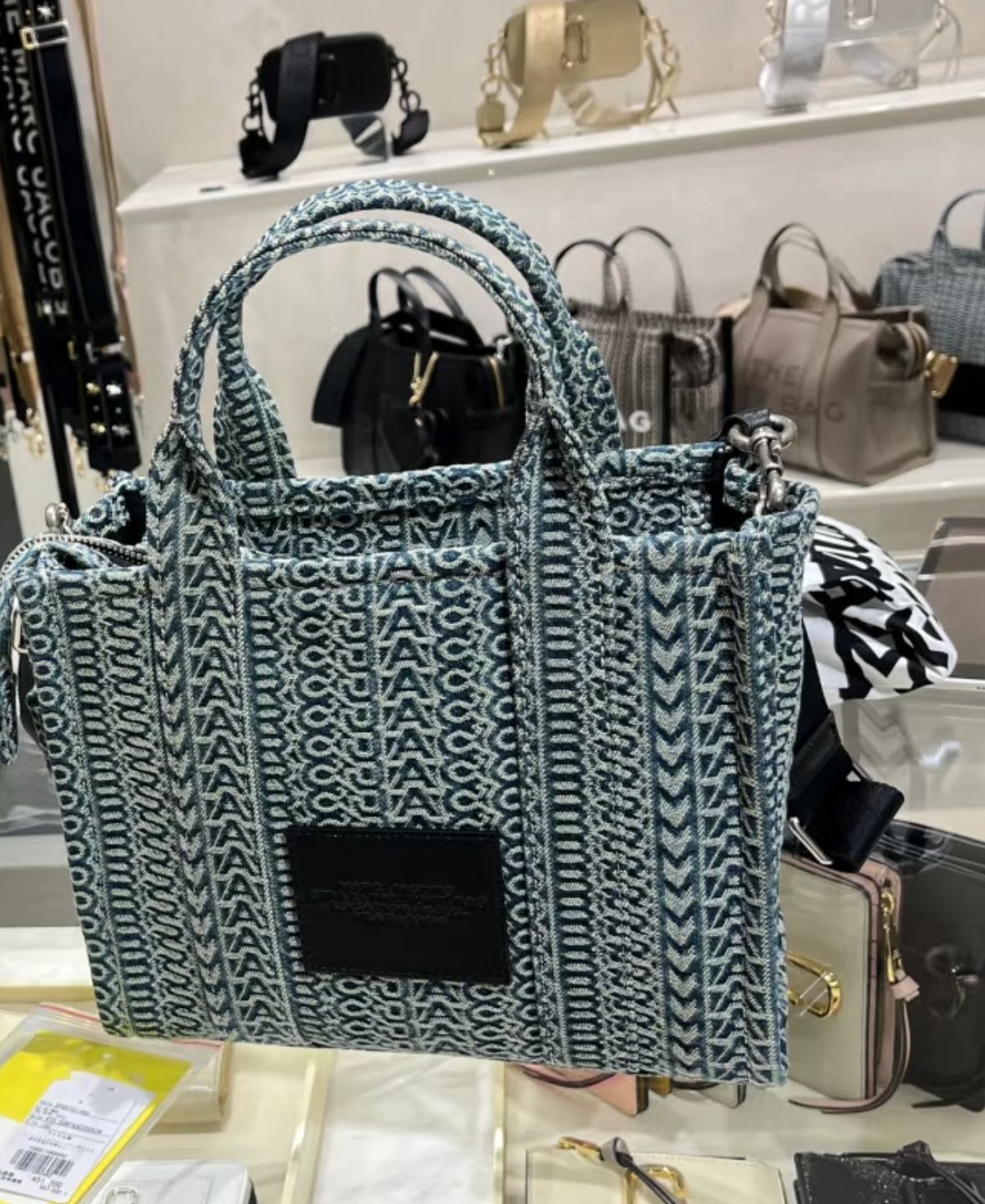【預購】Marc Jacobs H122656 百搭水洗牛仔袋