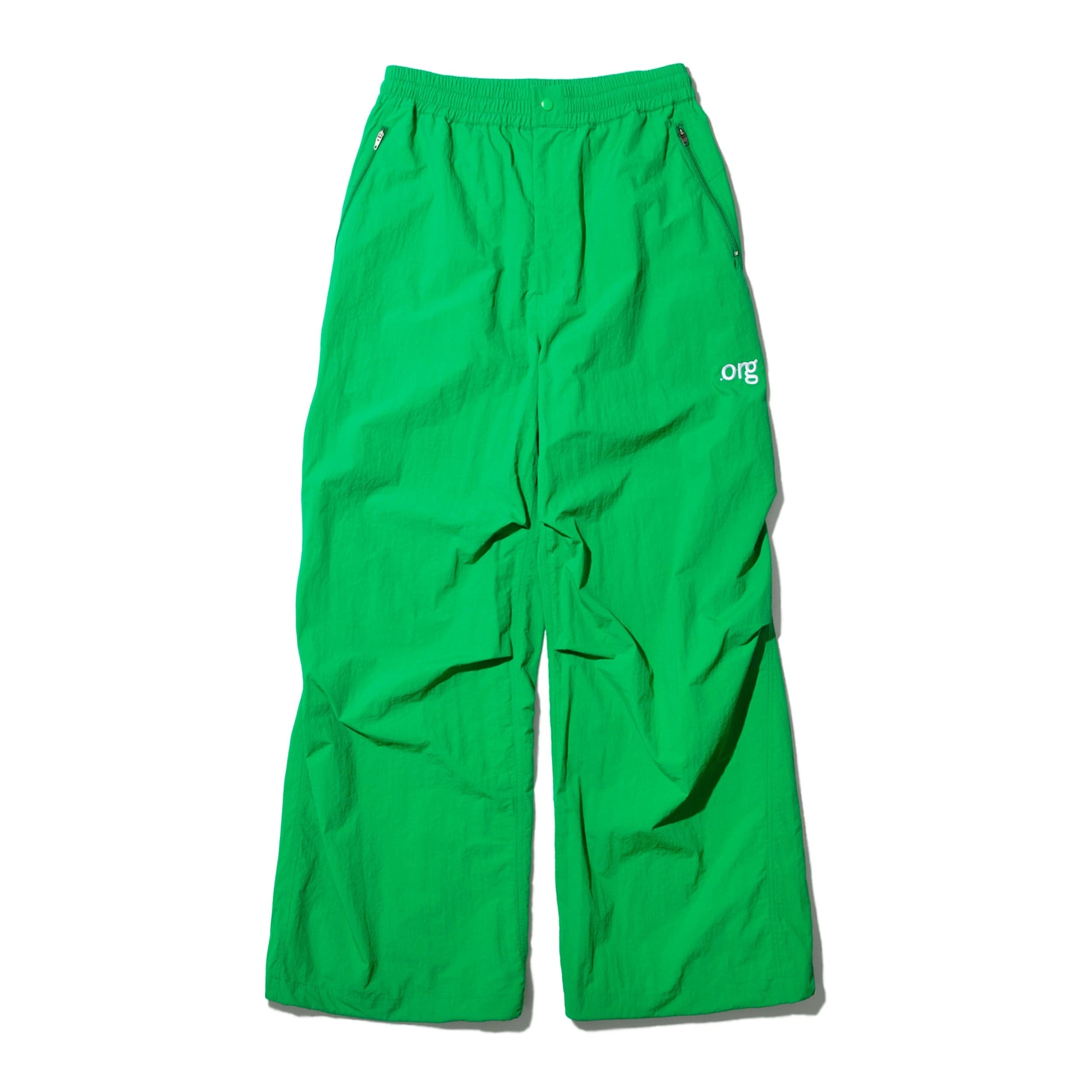 nul1.org ｜(nu-P50) - Citizen Track Pants (Green)