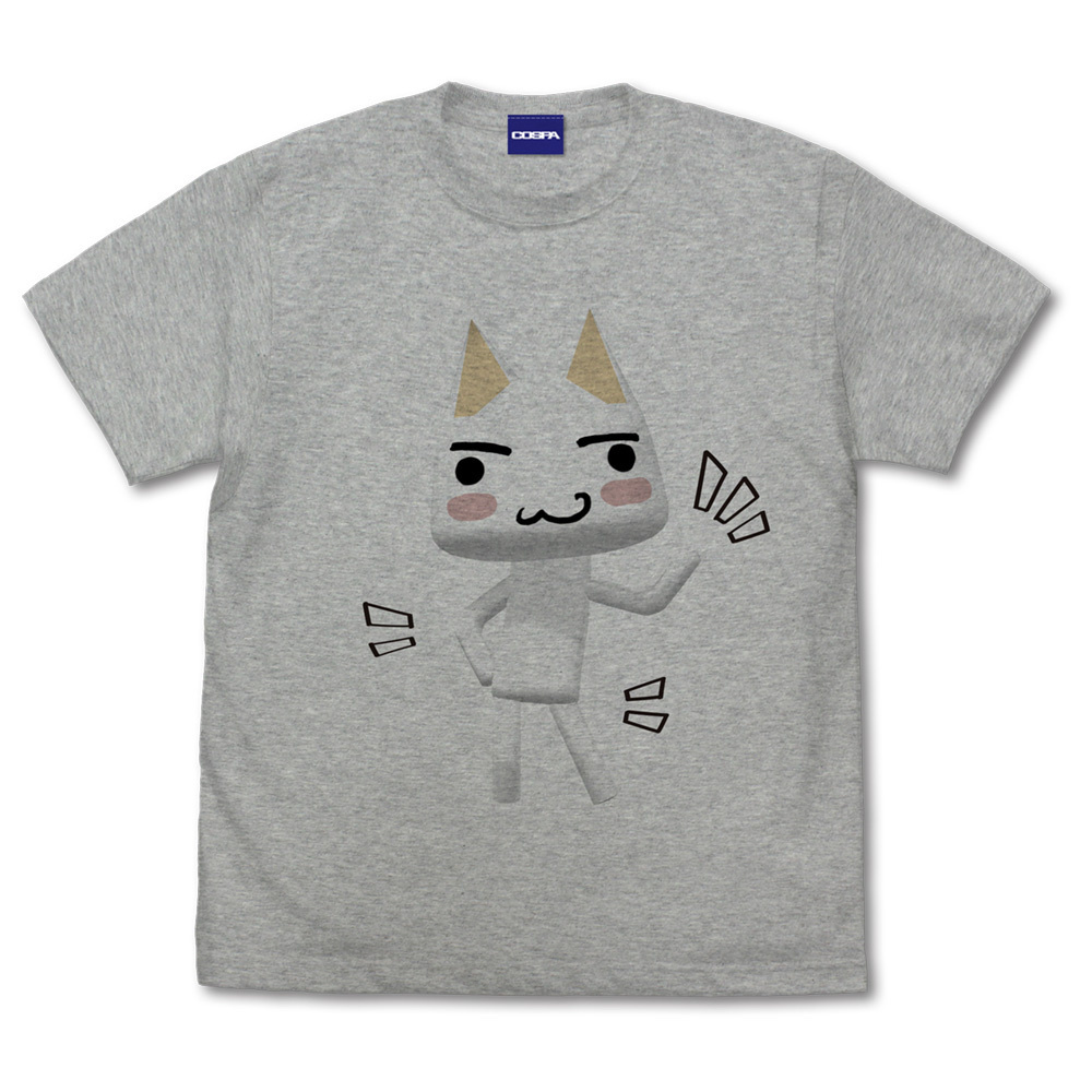 Cospa 011226 トロのダンス Tシャツ [どこでもいっしょ] MIX GRAY