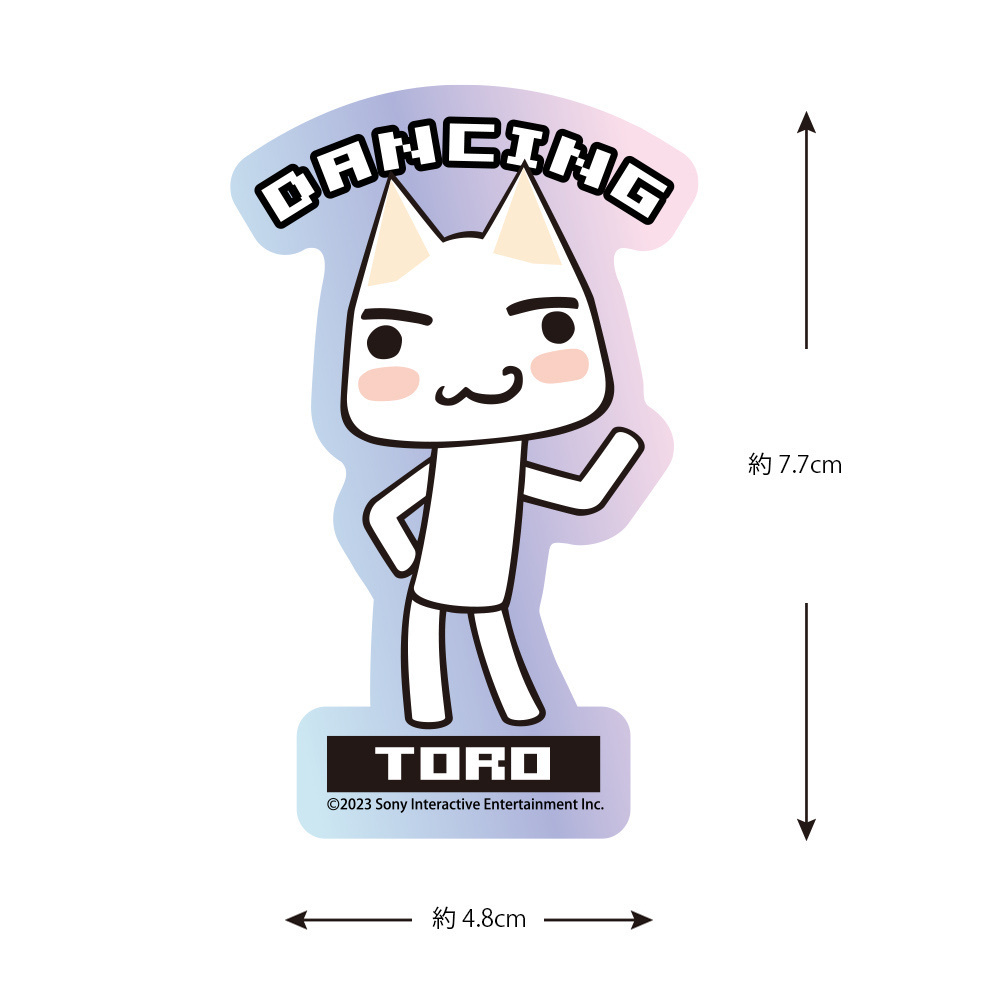 Cospa 011226 ダンシングトロ ミニステッカー [どこでもいっしょ]